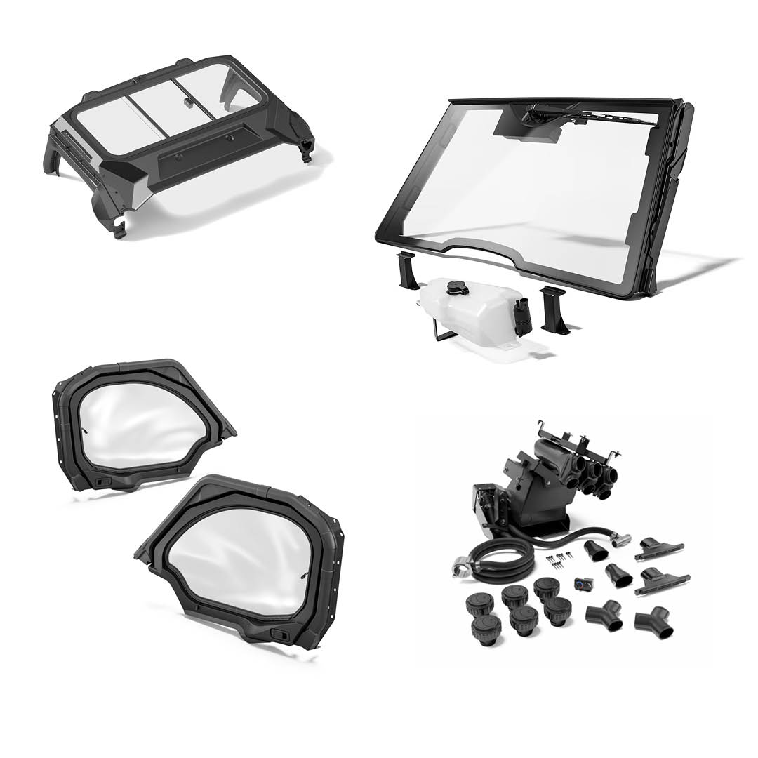 Wolverine RMAX2 1000 Polar Edition Kit - Soft Doors