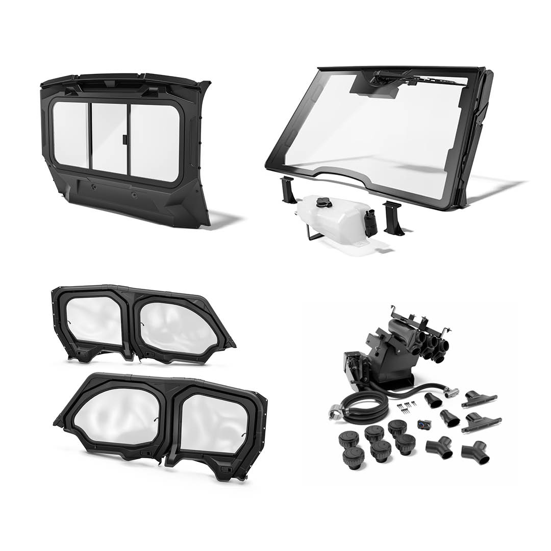 Wolverine RMAX4 1000 Polar Edition Kit - Soft Doors