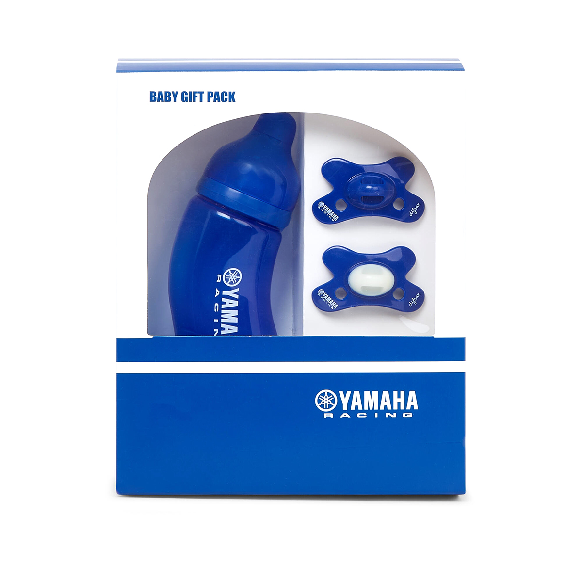 Yamaha Paddock Blue Baby Bottle & Pacifier Set