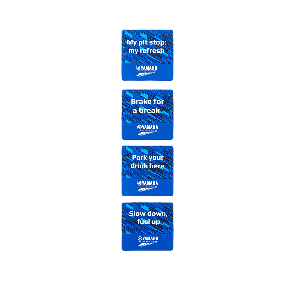 Yamaha Paddock Blue Coaster Set