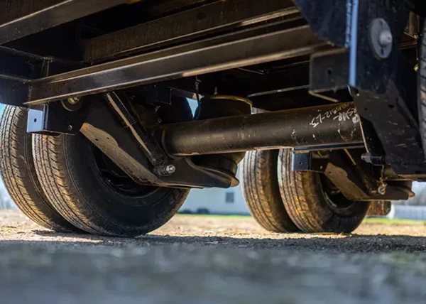 Professional trailer suspension repair
